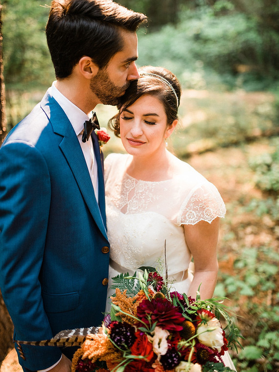 Late summer wedding portraits