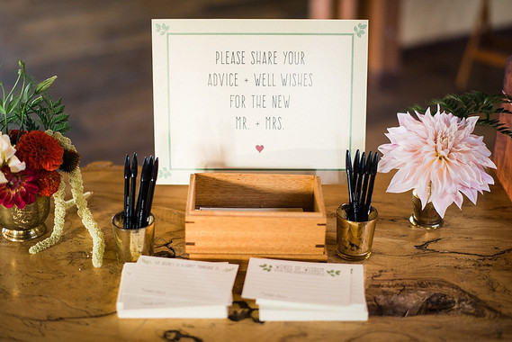 Wedding signage