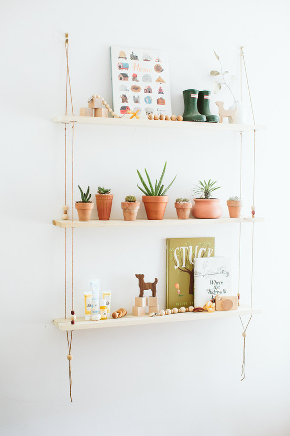 natural bohemian nursery Inspiration