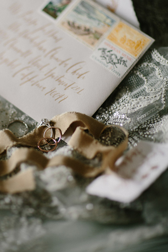 Elegant wedding invitations