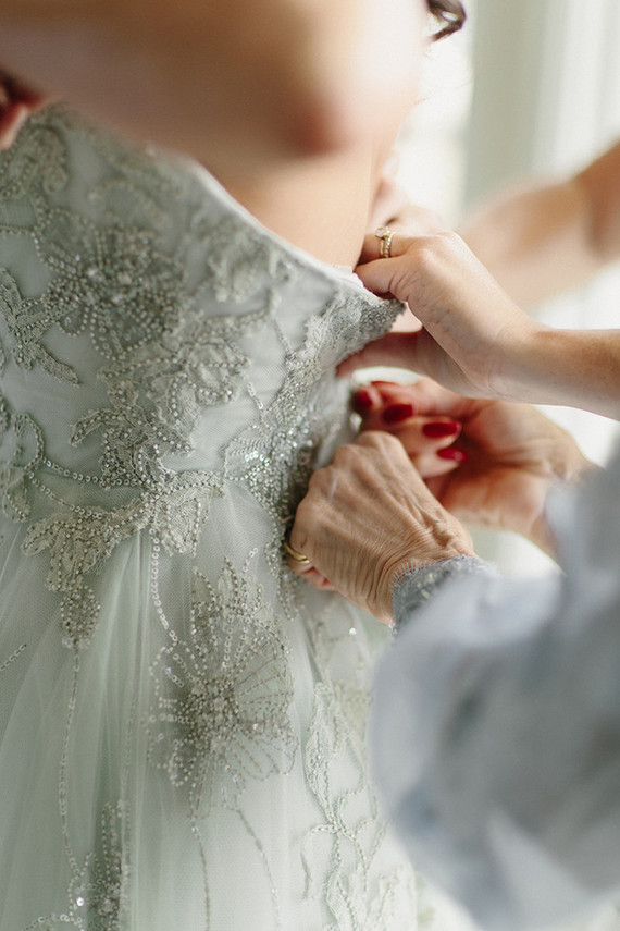 Monique Lhuillier wedding gown