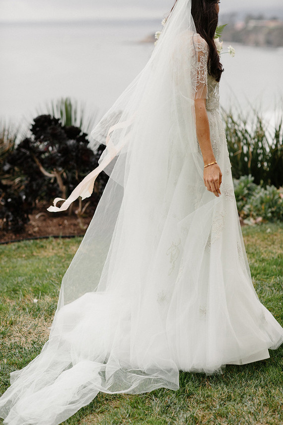 Monique Lhuillier wedding gown