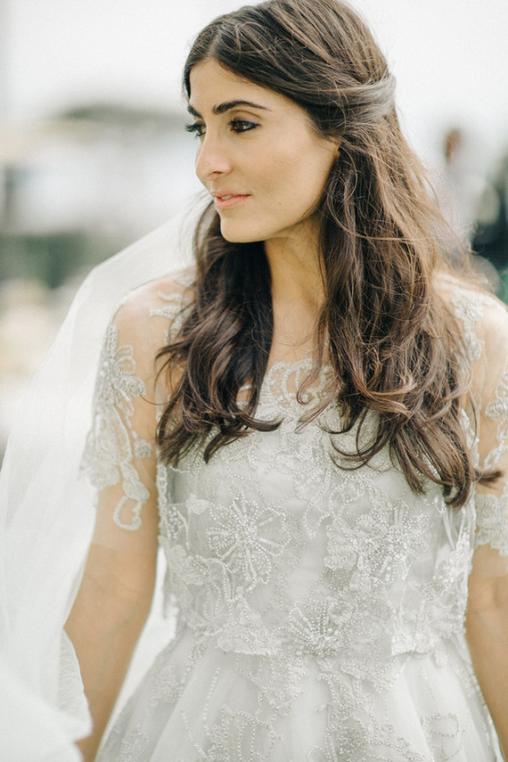 Monique Lhuillier wedding gown