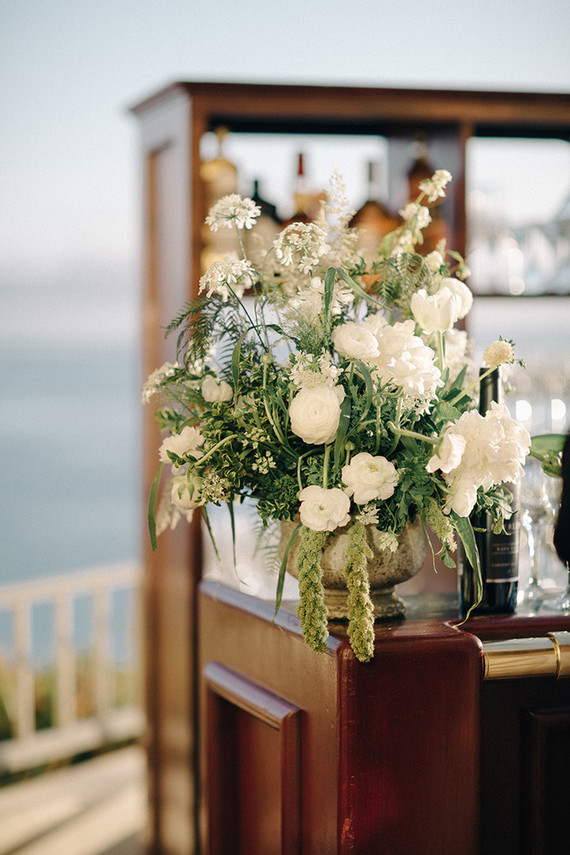 Elegant wedding reception