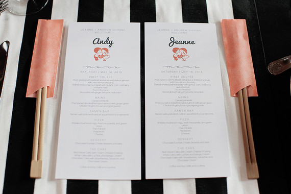 Whimsical Smog Shoppe wedding