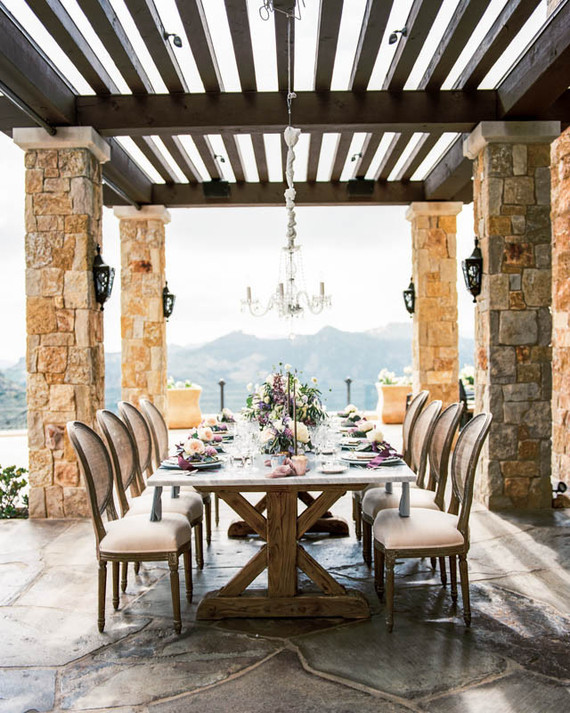 Romantic Malibu Rocky Oaks wedding inspiration