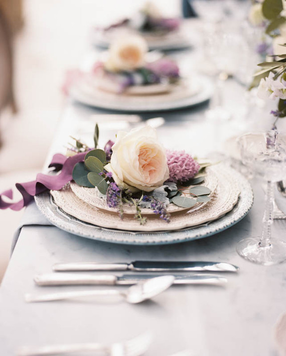Elegant place setting Inspiration