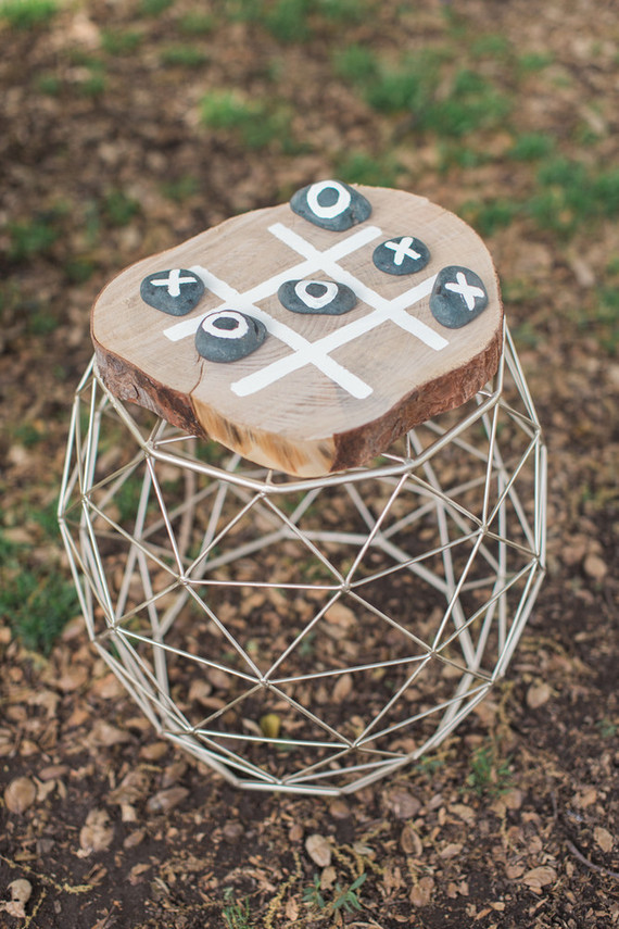 modern camp themed 1st birthday