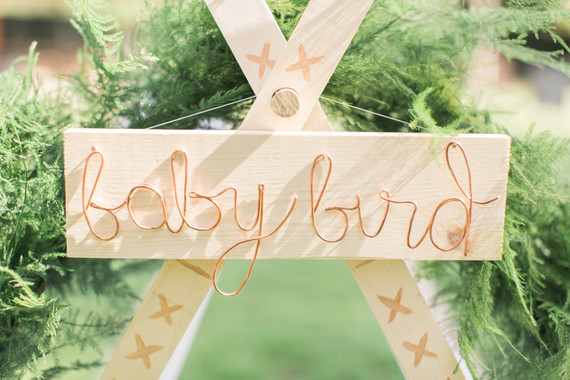 modern camp themed 1st birthday