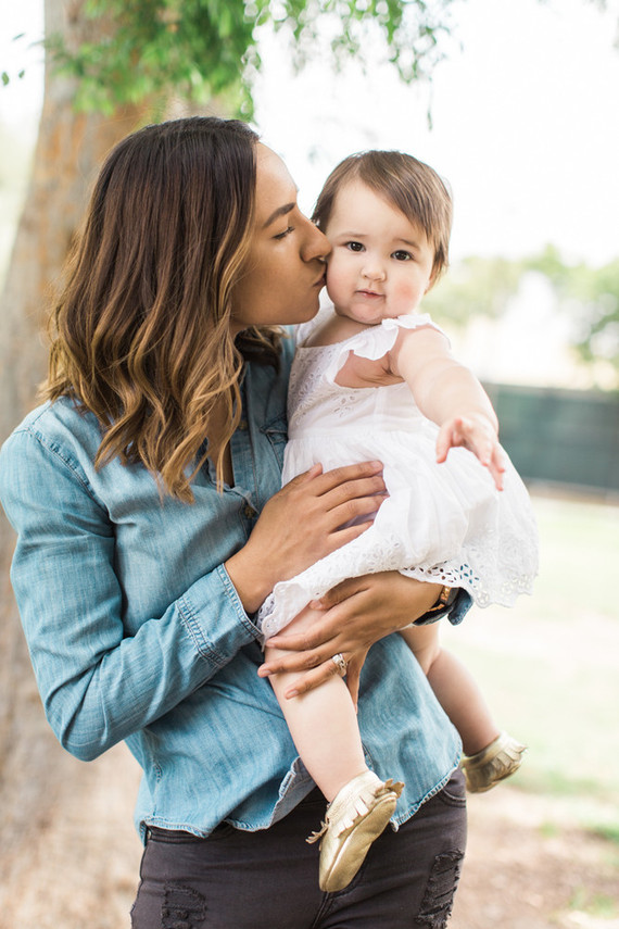 modern camp themed 1st birthday