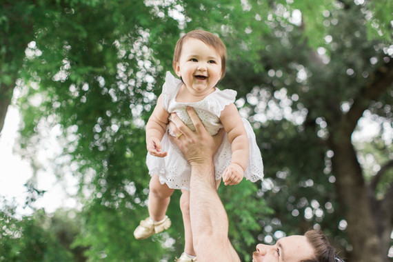 modern camp themed 1st birthday