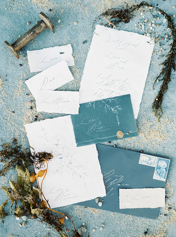 Seaside invitation inspiration