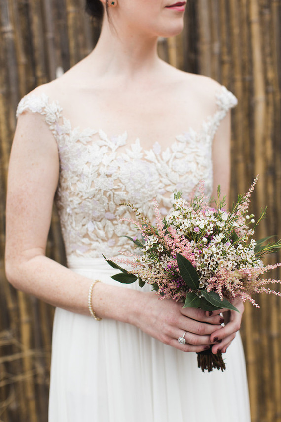 Reem Acra wedding dress