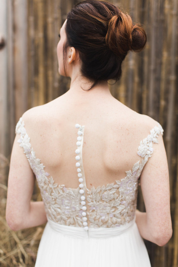 Reem Acra wedding dress