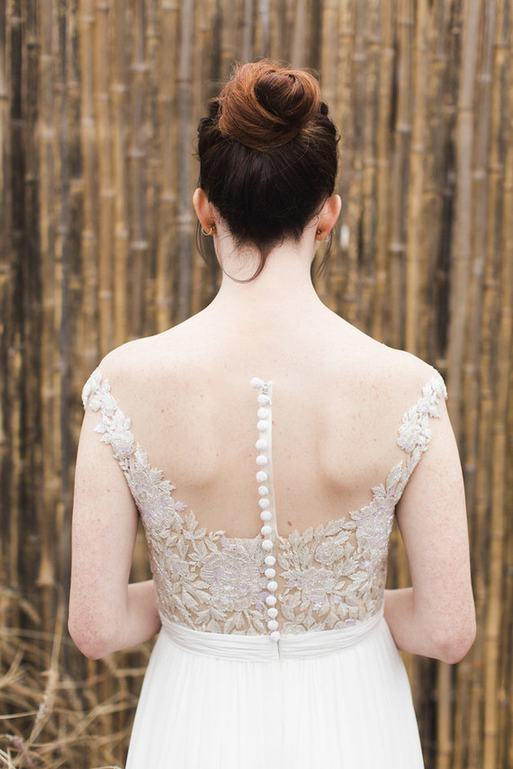 Reem Acra wedding dress