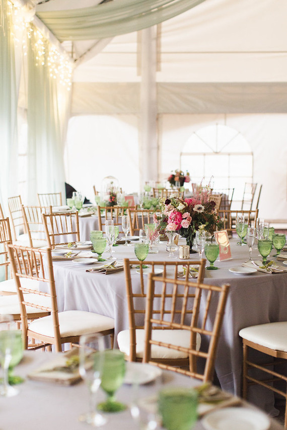 Fall woodland wedding