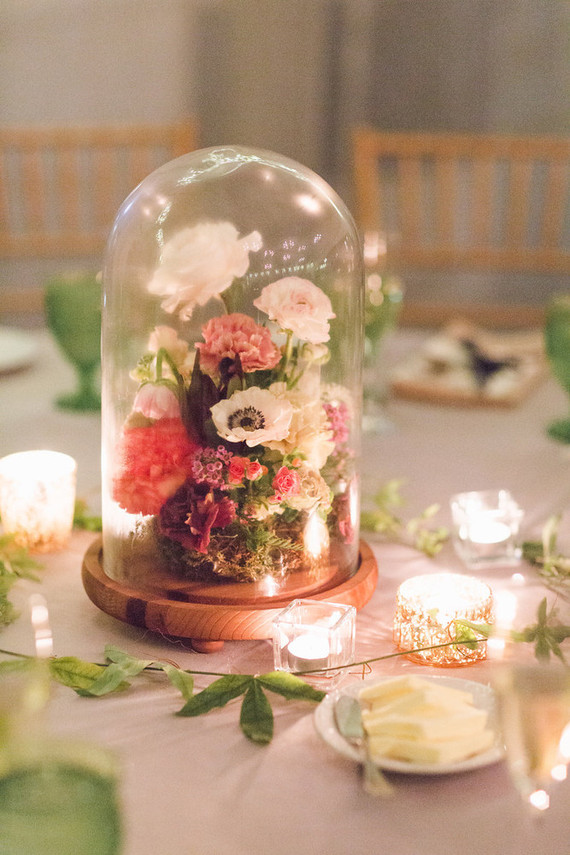 Fall woodland wedding