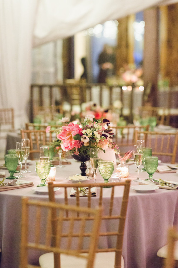 Fall woodland wedding