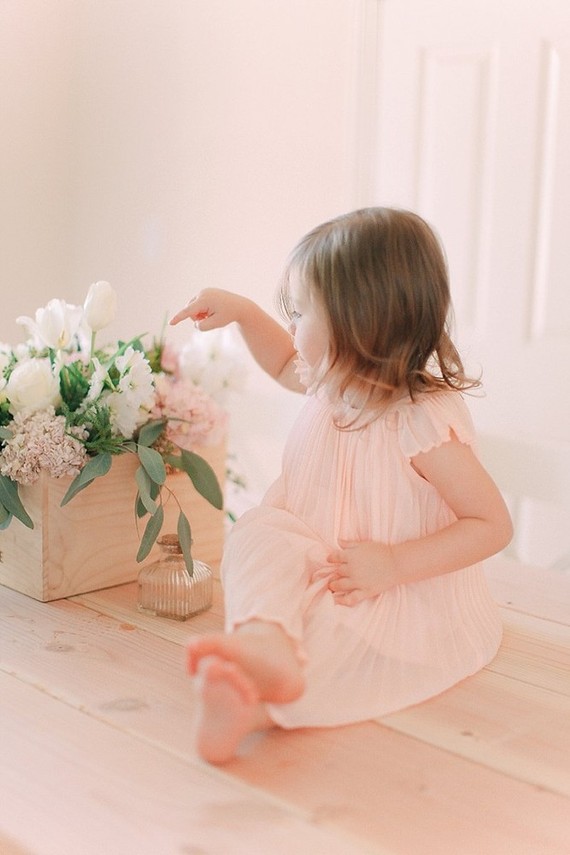 Blush 2nd birthday shoot