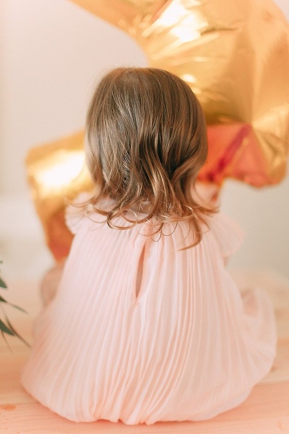 Blush 2nd birthday shoot