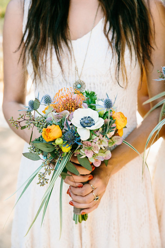 Bohemian bridesmaids