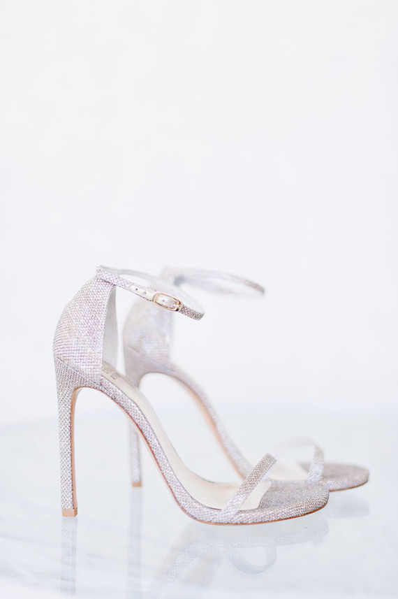 Stuart Weitzman wedding shoes