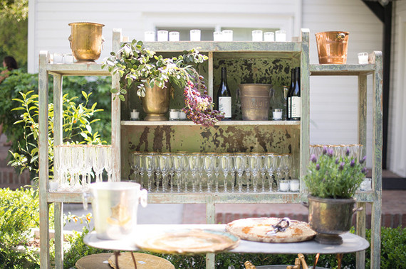 Vintage cocktail bar