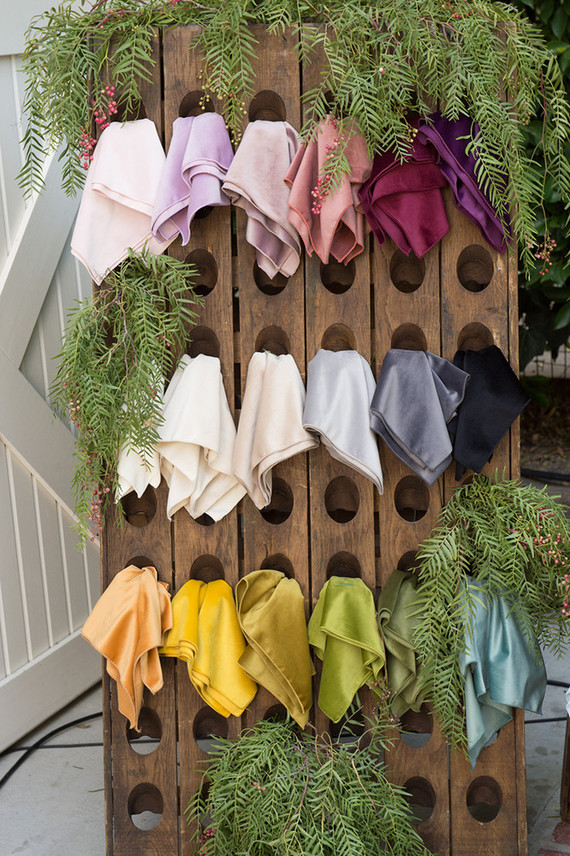 Colorful napkins