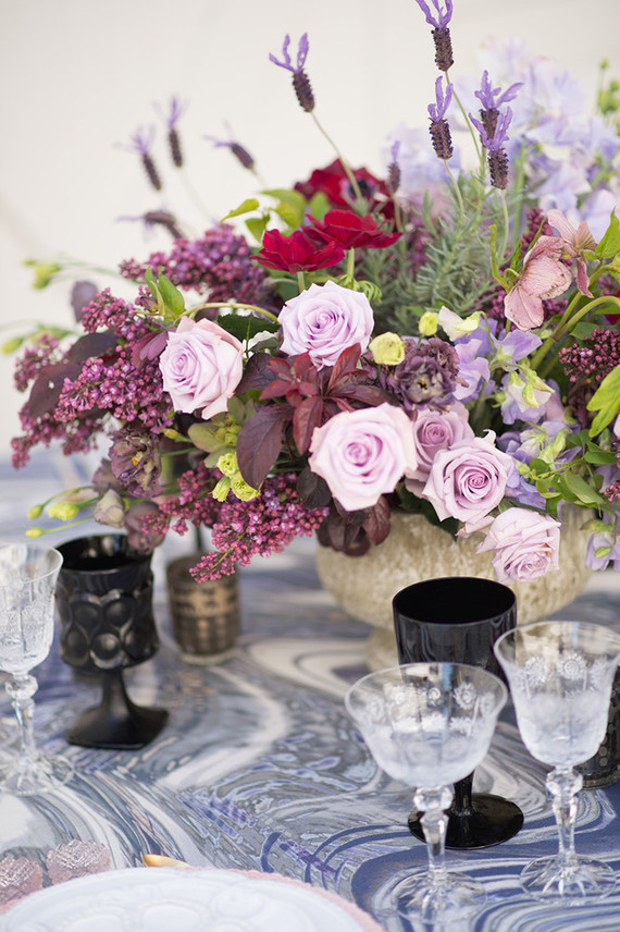 Purple flowers