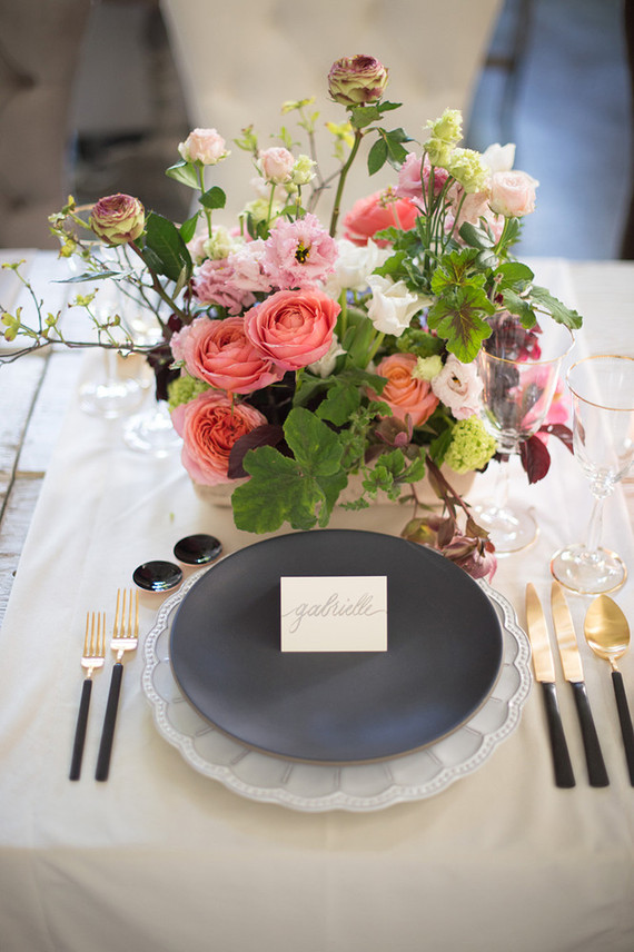Modern place setting Inspiration