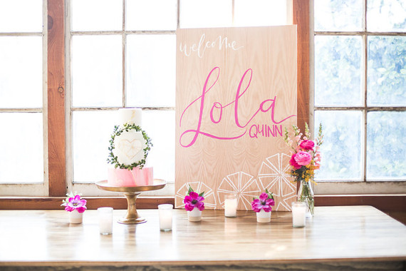 Oh Joy for Target inspired baby shower Inspiration