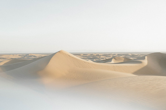 Desert engagement shoot at Algodones Sand Dunes