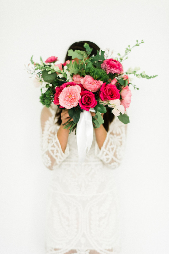 Bright pink bouquet