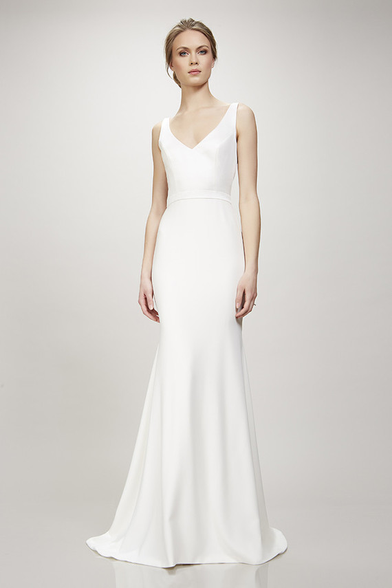 The bridal gown