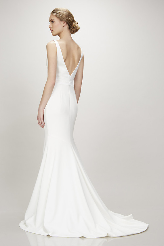 The bridal gown