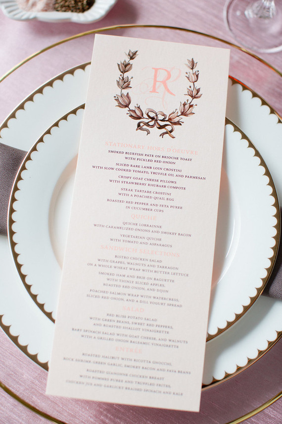 Parisian brunch wedding inspiration Inspiration