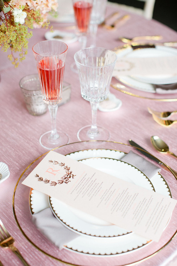 Parisian brunch wedding inspiration