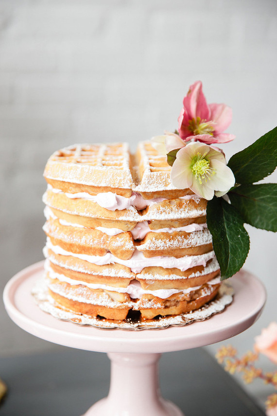 Waffle cake