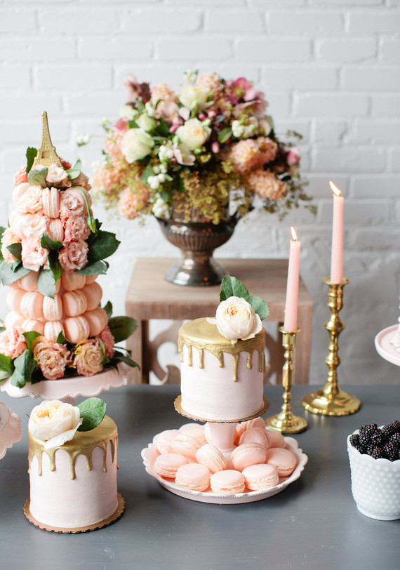 Parisian brunch wedding inspiration