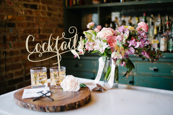 Cocktail signage Inspiration