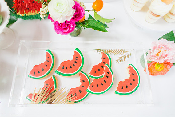 watermelon cookies