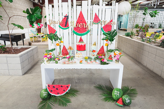 Watermelon 1st birthday party ideas