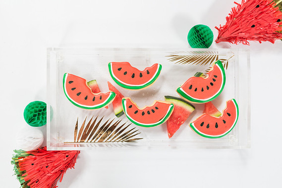 watermelon cookies Inspiration