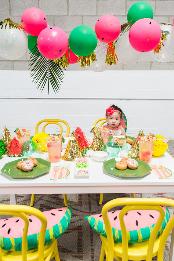 Watermelon 1st birthday party ideas Inspiration
