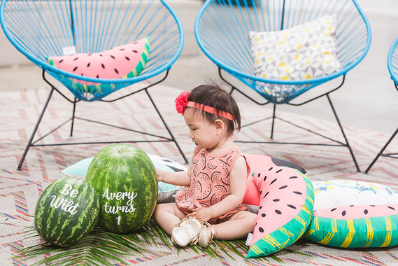 Watermelon 1st birthday party ideas