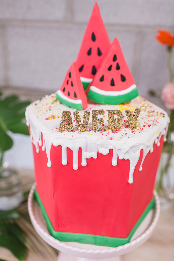 watermelon cake
