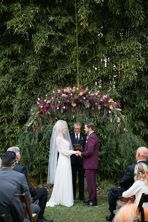 Whimsical California spring wedding