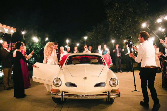 Sparkler send off Inspiration