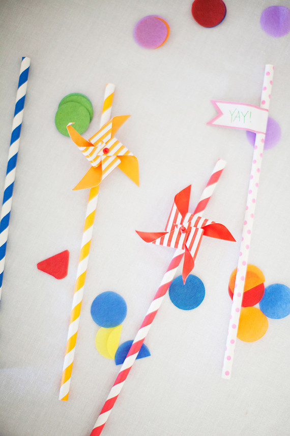 Colorful first birthday ideas