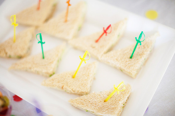 Colorful first birthday ideas